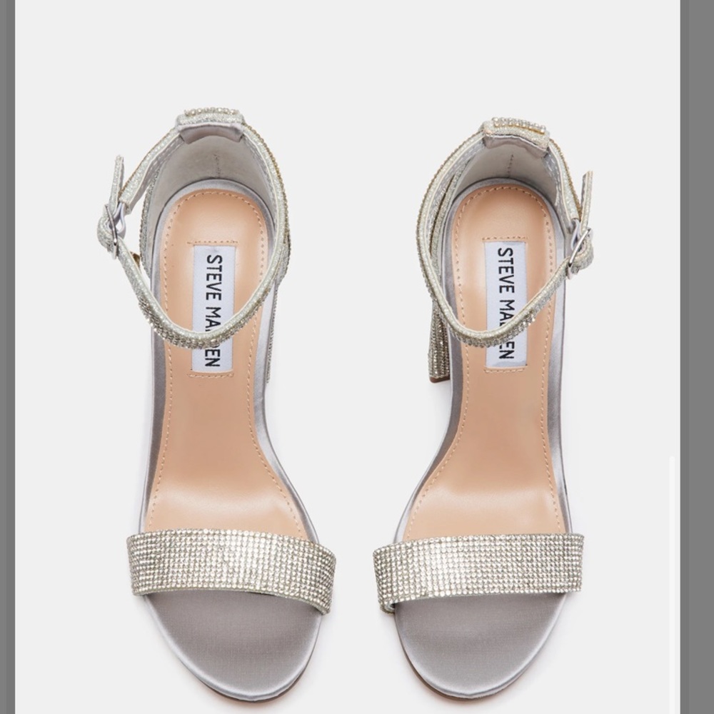 🪩 Steve Madden Rhinestone Heels 🪩 - Picture 4 of 6